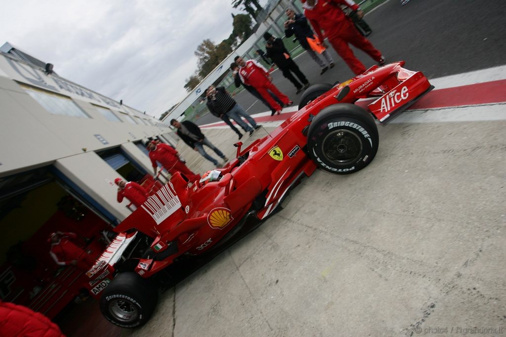 Test Ferrari F2008 Italian F3 Drivers Vallelunga